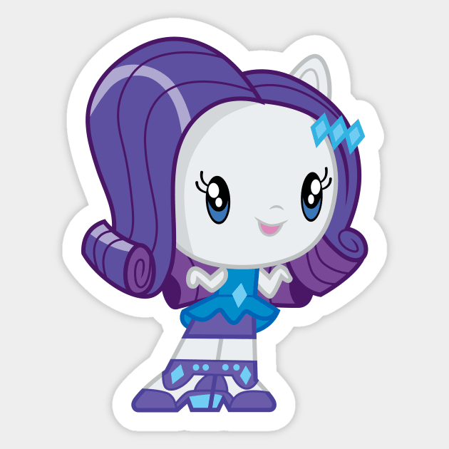 Equestria Girls Rarity Sticker by CloudyGlow